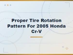 How to Properly Rotate Tires on a Honda Cr-V
